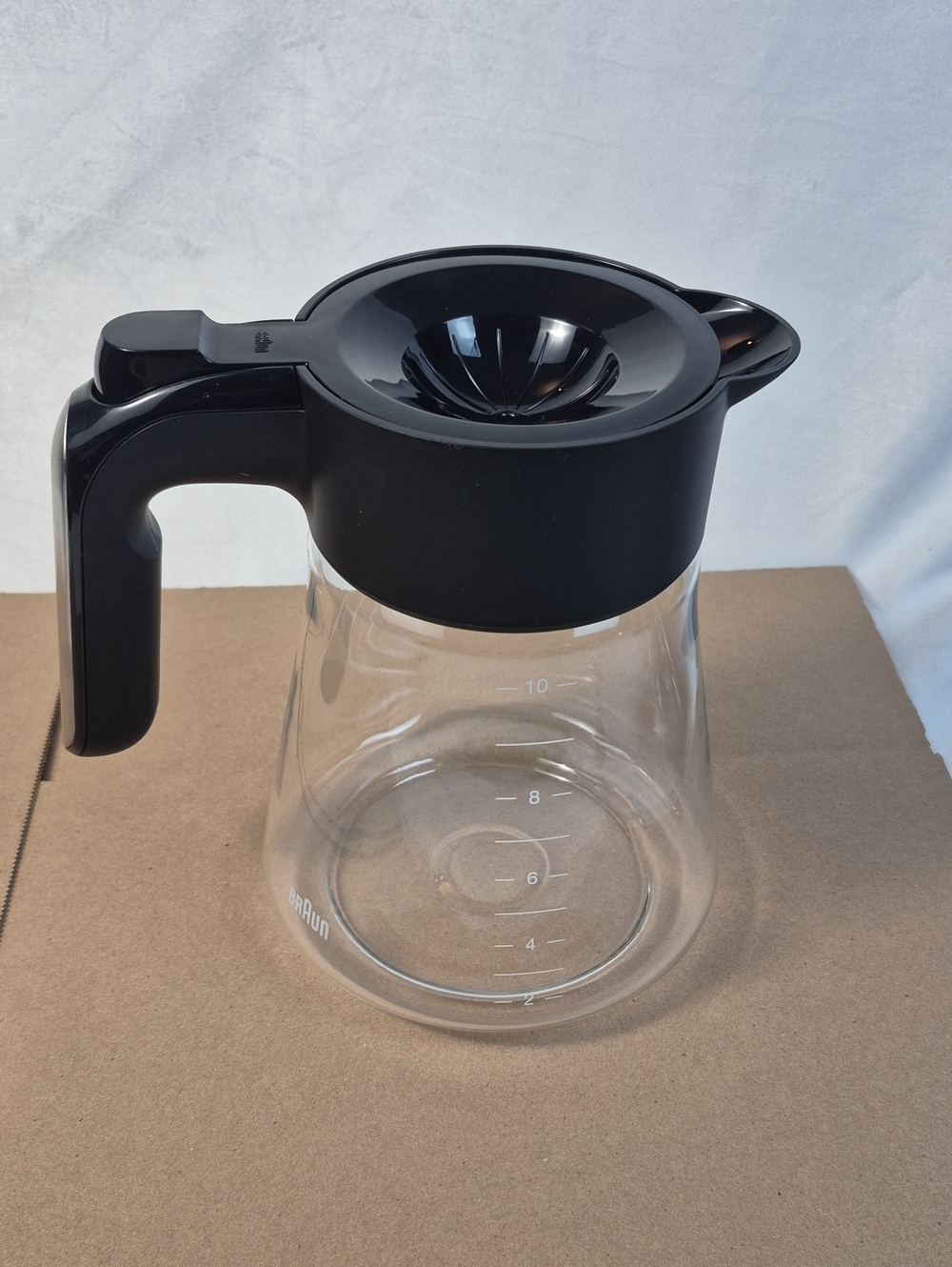 Braun MultiServe Coffee Maker Replacement Carafe Pot 10 Cup Black